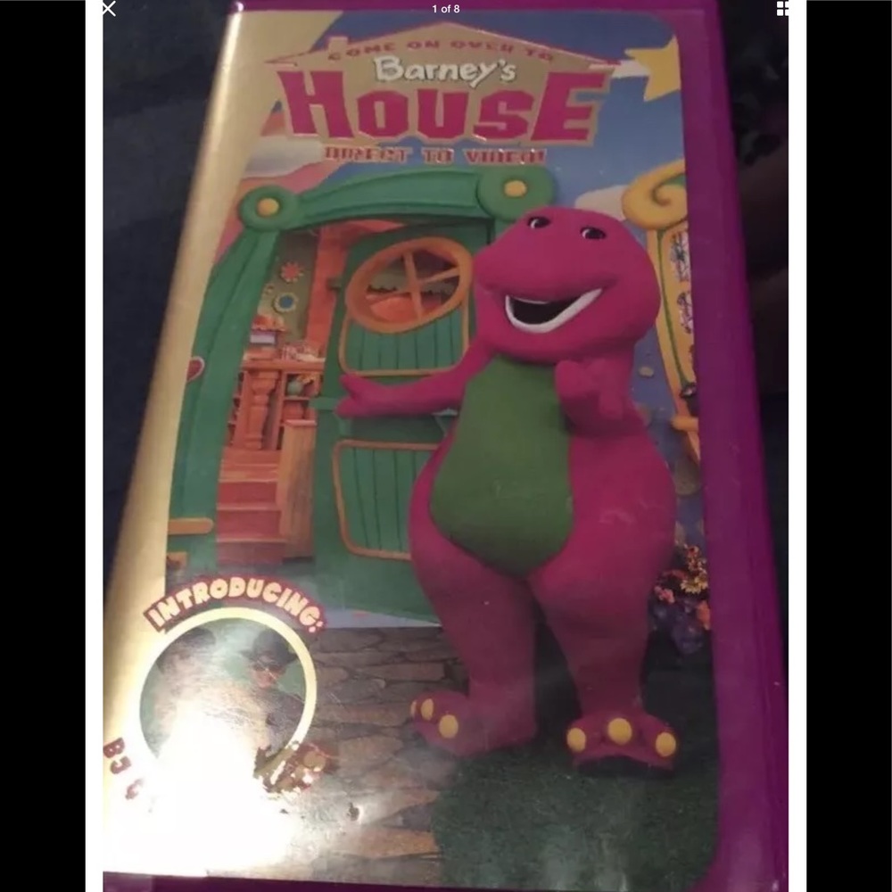 BARNEYS HOUSE VHS tape
